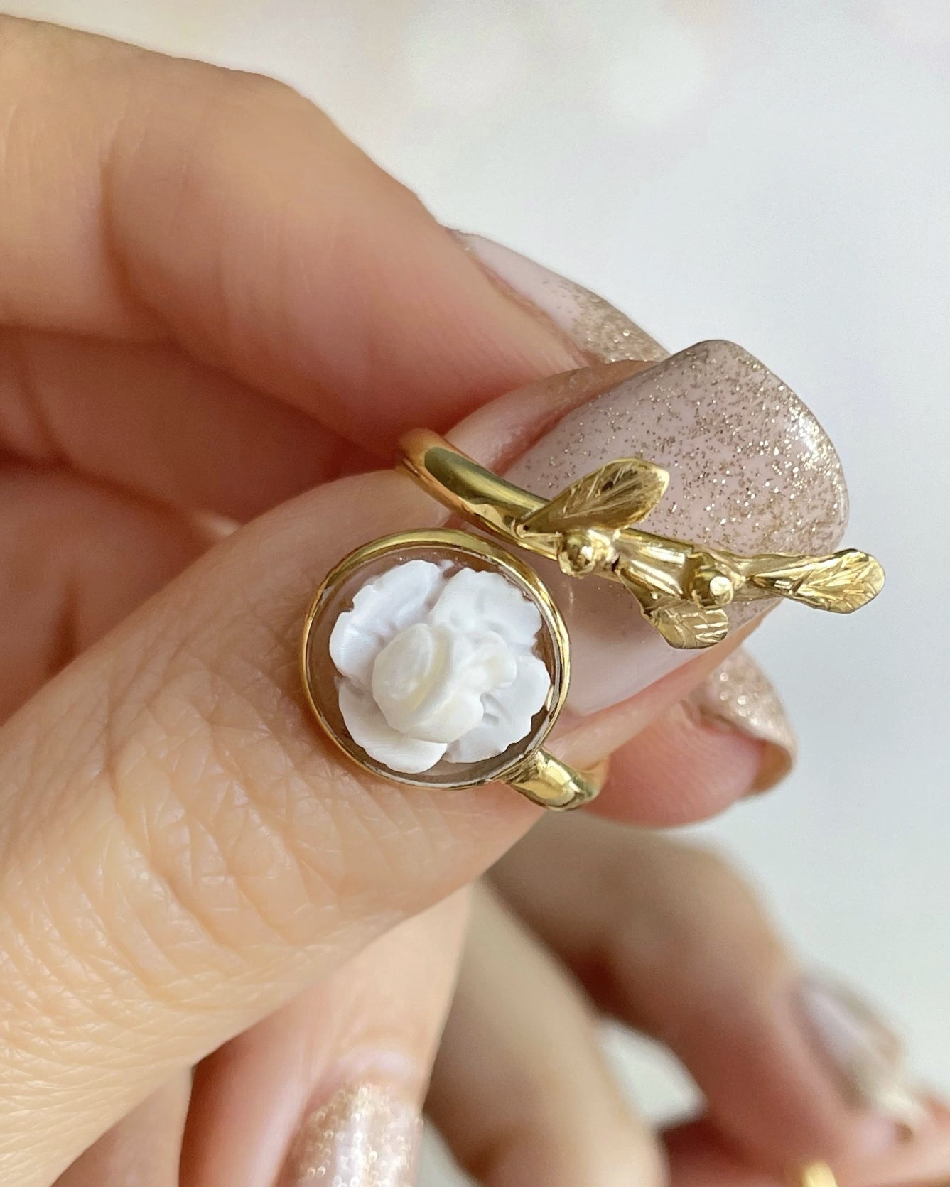 WRAP LEAF RING - GOLD