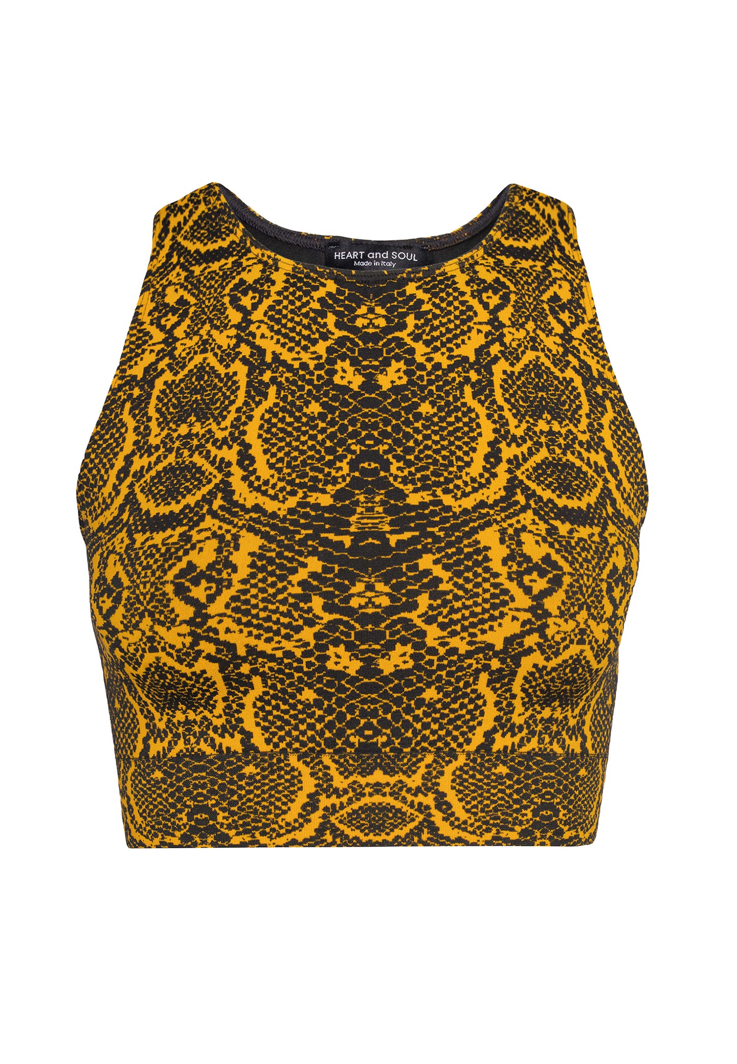 SUNSHINE SNAKE CROP TOP