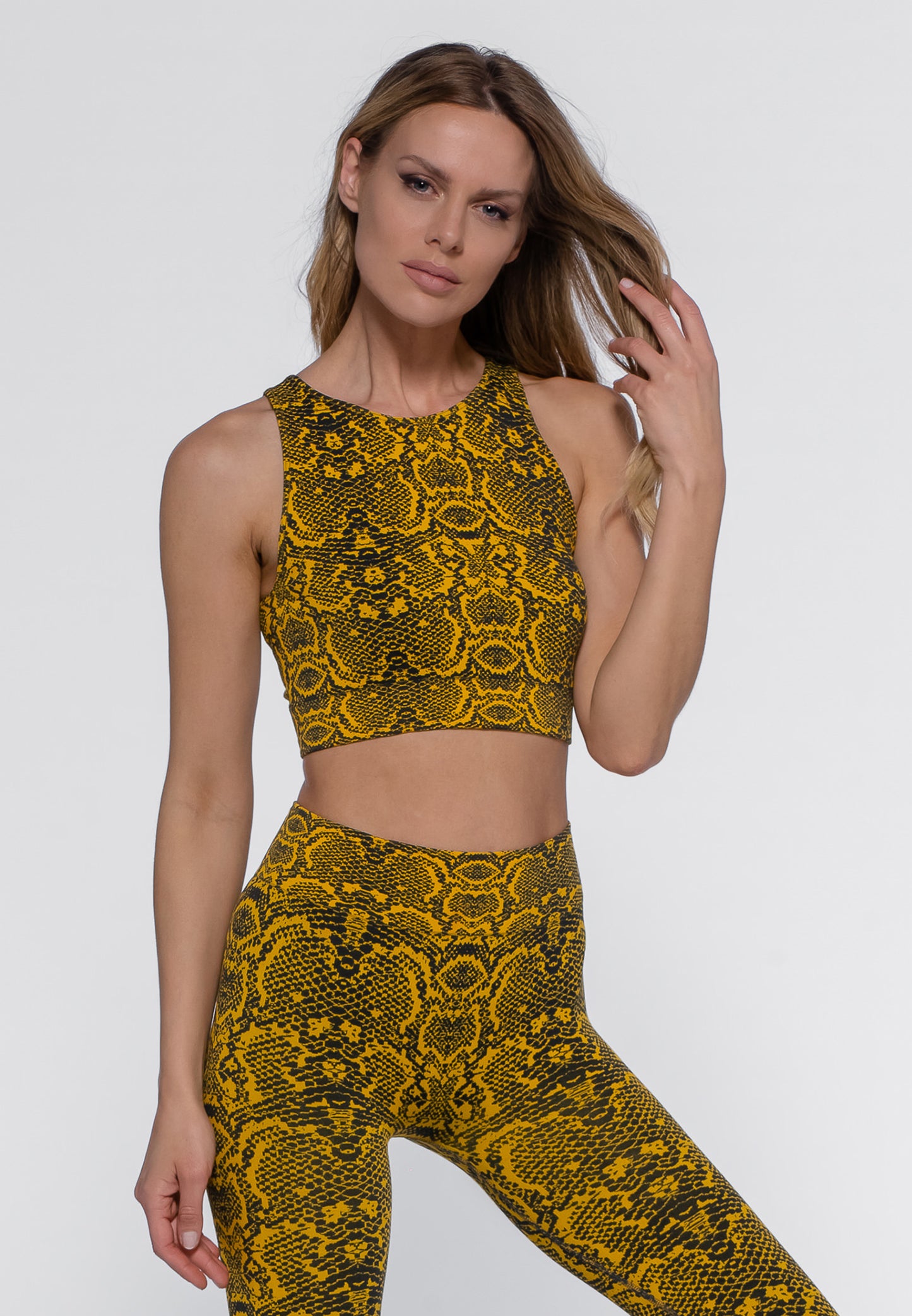 SUNSHINE SNAKE CROP TOP