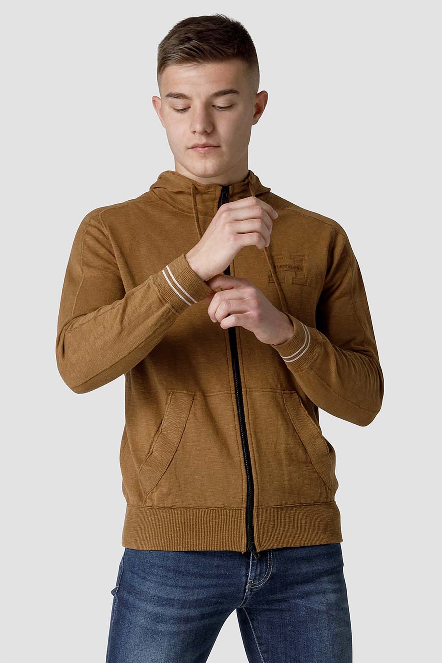 MARINE KNITTED SWEATSHIRT