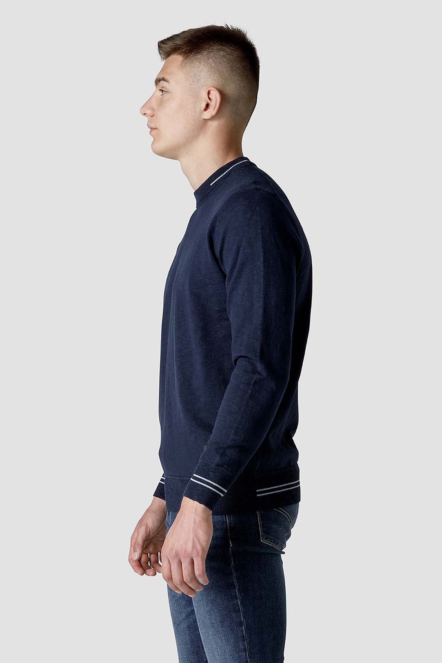 MARINE CREW-NECK